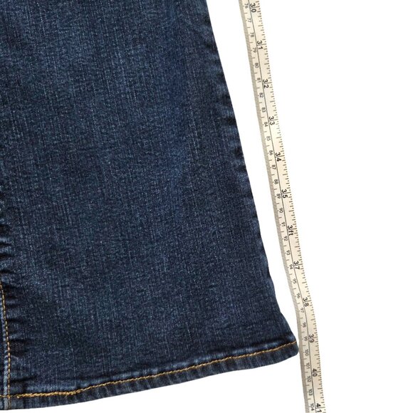 Denizen From Levis Womens Modern Boot Cut Jeans Denim Mid Rise Blue 27X32 - Picture 8 of 11